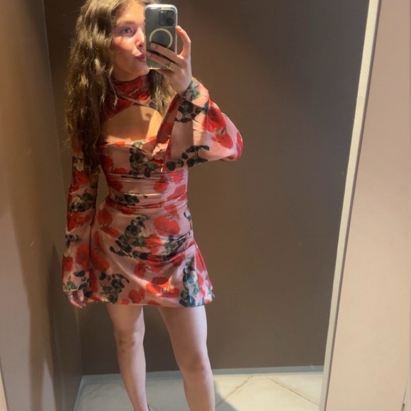 House of CB Dresses & Skirts - House of CB - Toira Satin Corset Mini Dress